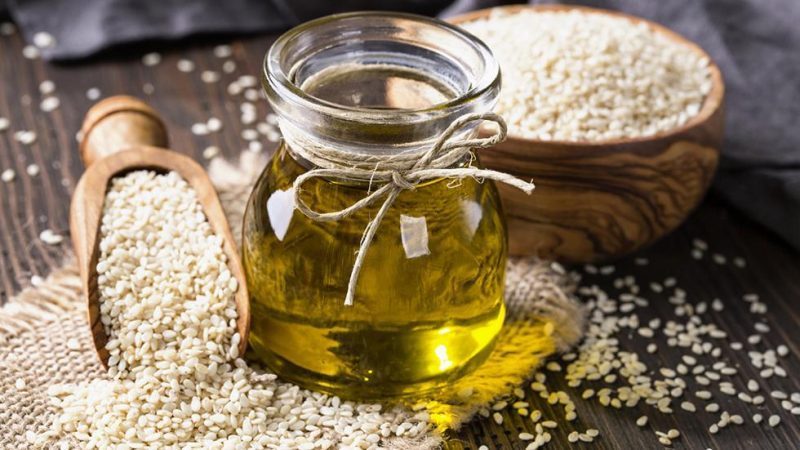 Sesame Seed Oil Rinse